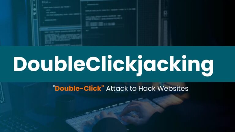 DoubleClickjacking