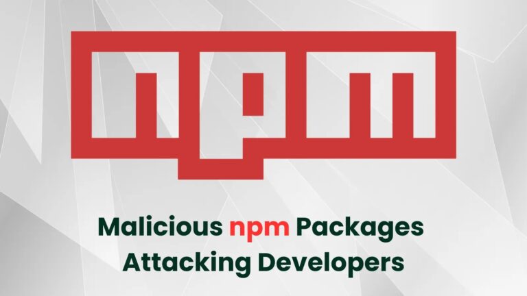 Malicious npm Packages Attacking Developers